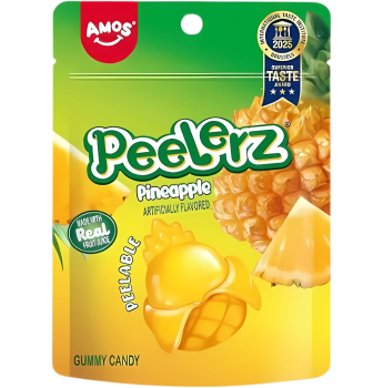 AMOS - Peelable Gummy Pineapple 65g